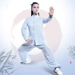 Tai Chi Clothing Linen Cotton Breathable Martial Arts Performance Clothes