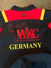 KWON GERMANY National World Karate Kickboxing Council shirt jersey uniform XS