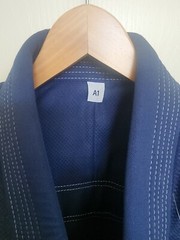 Karate Elite Sports Jacket, Brazilian Design A1 Navy