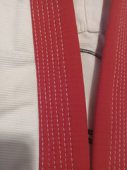 BJJ Gi Men White A2L Jacket A1H Pants | Uchiha Naruto | Great Condition
