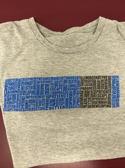JUJITSU/MARTIAL ARTS THEMED T SHIRT UNISEX SIZE MED