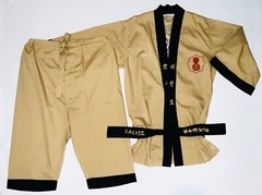 VTG 70’s Mr. Karate Embroidered Tiger Training Gi Uniform Kimono & Pants Costume