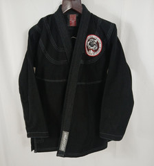 Break Point Classic BJJ Gi Sz A1 Black Top Relson Gracie Academy Jiu Jitsu