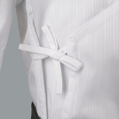 Women Mooto Official Black Collar Master Uniform Dobok Gi TKD WTF KTA Approved