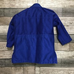 Fuji Jiu Jitsu Gi Kids Size 000 Blue MMA Heavyweight Cotton Blend (Top Only) F9