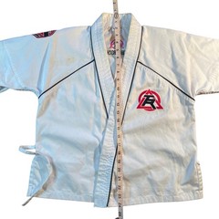 Tiger Rock Kids White Karate Jacket Martial Arts Uniform Gi Size 0/130