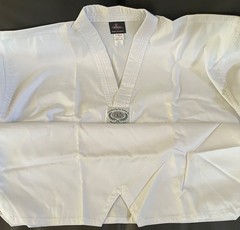 Century Martial Arts Tae Kwon Do, Uniform Student White Size 5 (Adult Large)