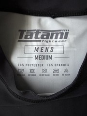 TATAMI GRAPPLING MMA SHORTS AND MATCHING RASHGUARD SET M
