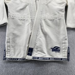 Fuji Suparaito BJJ Gi Jacket Youth C3 White Kimono Jiu-Jitsu Top Only Kids