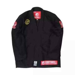 BJJ Gi Shoyoroll RVCA Batch 71 Competitor Retro Jiu Jitsu Uniform Black With Bag