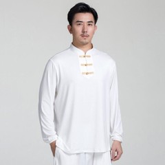 Milk Silk Martial Arts Tai Chi Shirt Blouses Chinese Kung Fu Wushu Uniform Tops