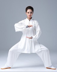 Summer Tai Chi Clothes Wrinkle Free Wushu Clothing Kung Fu Dress Martial Art
