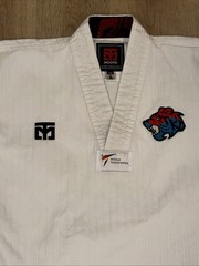 Mooto TaeKwonDo Martial Arts Standard Uniform Size YS 130 (6-8) Mint Condition