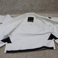 Gracie Humaita BJJ Gi Kids Size M000 White Jiu Jitsu Kimono Uniform
