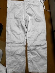 NGSH Judo Gi Set, Size 4, With White Belt,