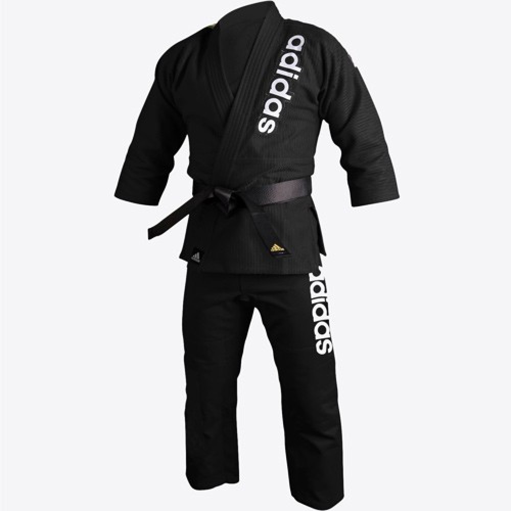 adidas Jiu-Jitsu Black BJJ Double Weave Training Kimono Gi