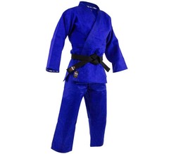 New Blue Fuji Sports Double Weave Judo Gi Kimono
