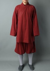 High-grade Cotton&Linen Shaolin Monk Kung Fu Clothing Zen Buddhist