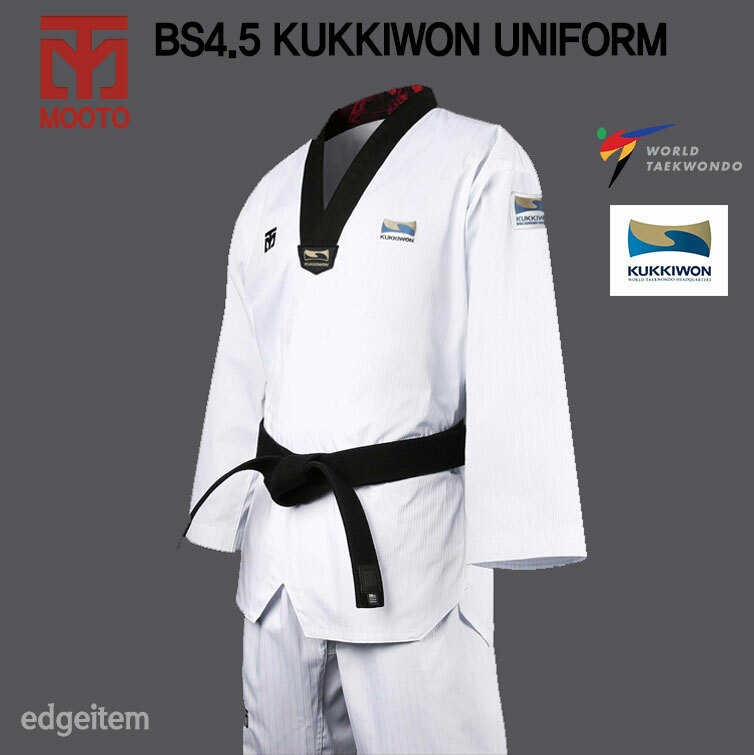 MOOTO BS4.5 KUKKIWON Uniform WT Dobok TKD Taekwondo