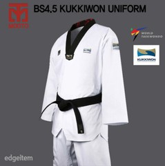 MOOTO BS4.5 KUKKIWON Uniform WT Dobok TKD Taekwondo