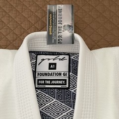 Gold BJJ Foundation Kimono Gi Jacket A1 White 450 GSM Jiu Jitsu Jacket Only NWT