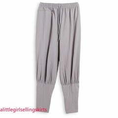 Buddhist Zen Martial Arts Linen Pants High Quality Shaolin Monk Kung Fu Pants