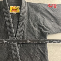 Fuji Kimonos BJJ Brazilian Jiu Jitsu Kimono Gi Jacket Top C3 Mens Small Black