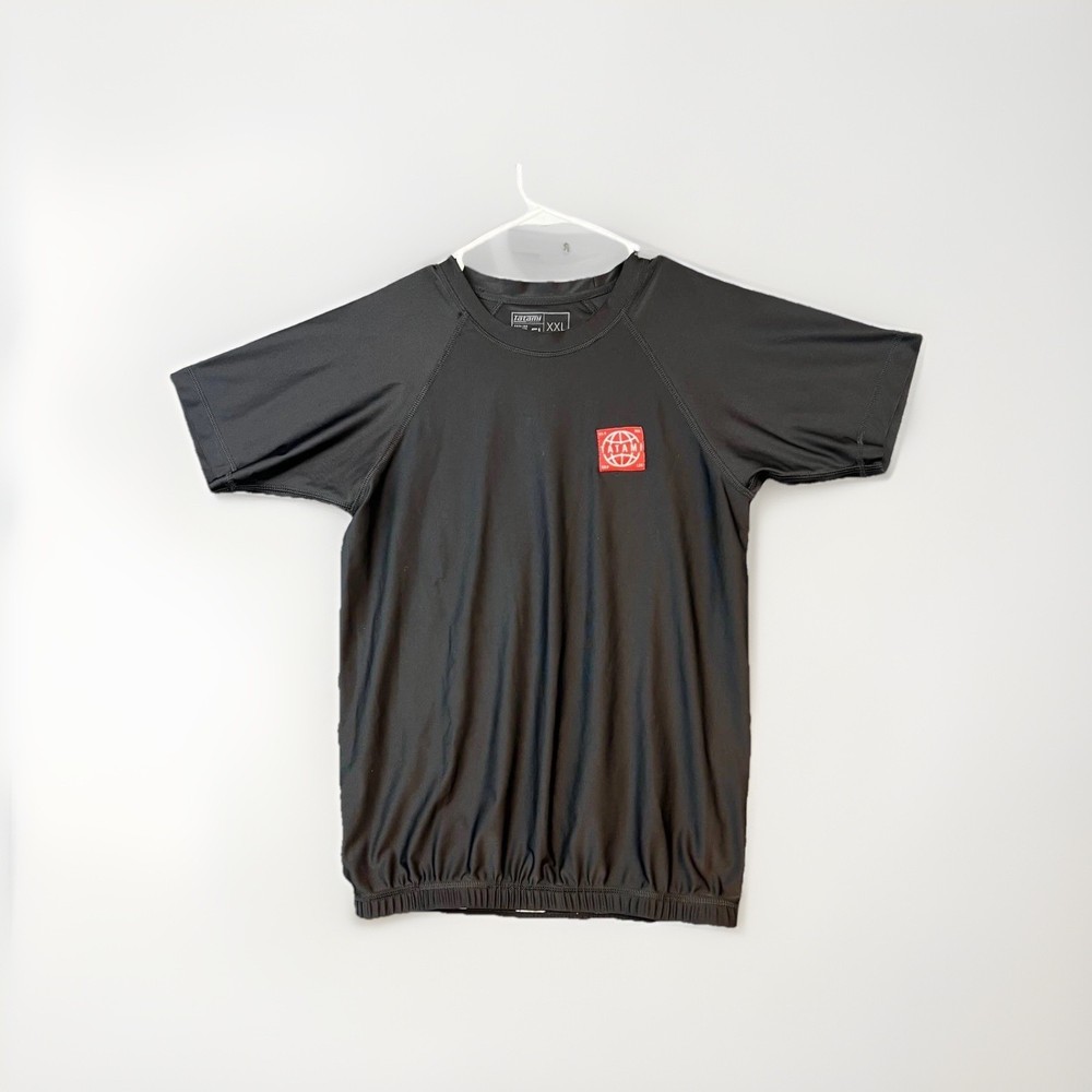 Tatami No-Gi Grappling Rash Guard Shirt Black S Short Sleeve 85/15
