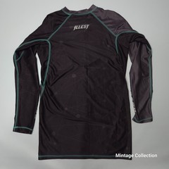 RARE ILLEST WORLWIDE x VOLTRON BRAZILIAN JIU JITSU BJJ MMA RASH GUARD SIZE LARGE