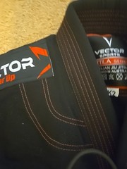 Jui Jitzu Vector Sports Gear Attila Black Brazilian Gi Top Pants Set K2 No Belt