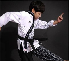 Mudoin Hunminjeongeum (Hangul) Taekwondo Korean Script Letters Open Dobok TKD