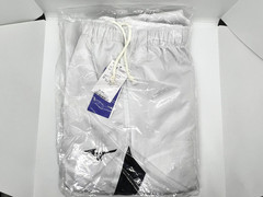 Mizuno Windbreaker Sports Wear White Breath Thermo Warmer Jacket and Pants Set