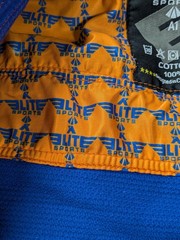 Elite Sports BJJ Gi Jacket Mens Small A1 Blue Kimono Brazilian Jiu Jitsu MMA