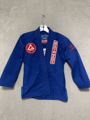 Gracie Barra Kimono Gi Jacket Youth Y5 Blue MMA Jiu Jitsu Uniform TOP ONLY