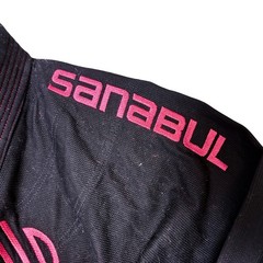 Sanabul BJJ Gi Jacket Kimono Top A3 Large Black Mens Adult Jiu Jitsu Training