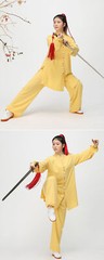 Tai Chi Clothes Wushu Clothing Kung Fu Dress Martial Art Uniform Spring Summer