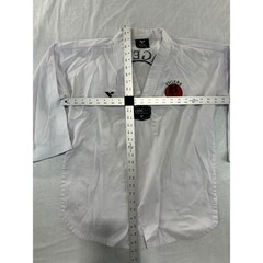 Vision DXV Tigers TaeKwonDo Uniform Top White Martial Arts Dobok Size 3 170cm