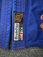 Break Point Jiu Jitsu GI Suit Top Blue Size F1