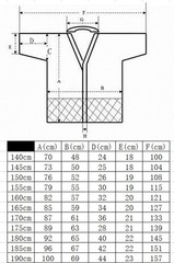 Unisex Kendo Iaido Aikido Hapkido Hakama Kimono Dobok Skirt Martial Arts Uniform