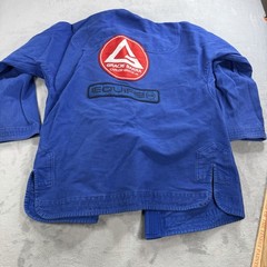 Gracie Barra Atleta Kimono F6 Blue Jacket Jiu jitsu MMA Judo Gi Set Cotton