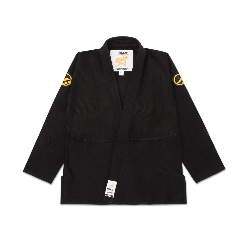 Shoyoroll IBJJF V2 Lite II Black VA BJJ Gi Jiu Jitsu Kimono 450GSM