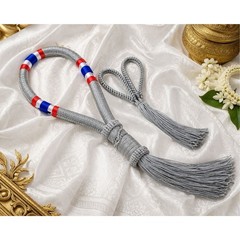 Mongkol Headband Boxing Premium Color Sliver Prajiat Armbands Muay Thai Traditi