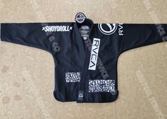 Unisex Brazilian jiu jitsu kimono custom made high quality black bjj gi A00 Size