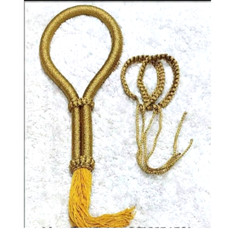 Mongkol Prajiat MMA Muay Thai Glittering Yellow Gold Thai Boxing Handmand Head