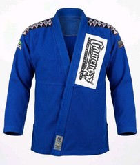 Gameness A2 Brazilian Jiu-Jitsu BJJ Professional Fighting System Jacket Blue