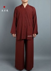 Unisex Buddhist Zen Clothing Shaolin Monk Kung Fu Martial Arts Wushu Uniforms