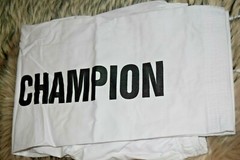 NEW! CHAMPION Taekwondo martial arts uniform size 1/150 white with belt