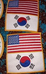 Martial Arts patch collection, 14 patches in the set