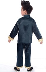 Costume Traditional Chinese Boy Dragon Kung Fu Outfit Tang Costume