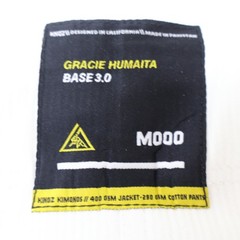 Gracie Humaita BJJ Gi Kids Size M000 White Jiu Jitsu Kimono Uniform